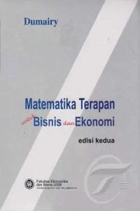 Matematika Terapan Untuk Bisnis Dan Ekonomi